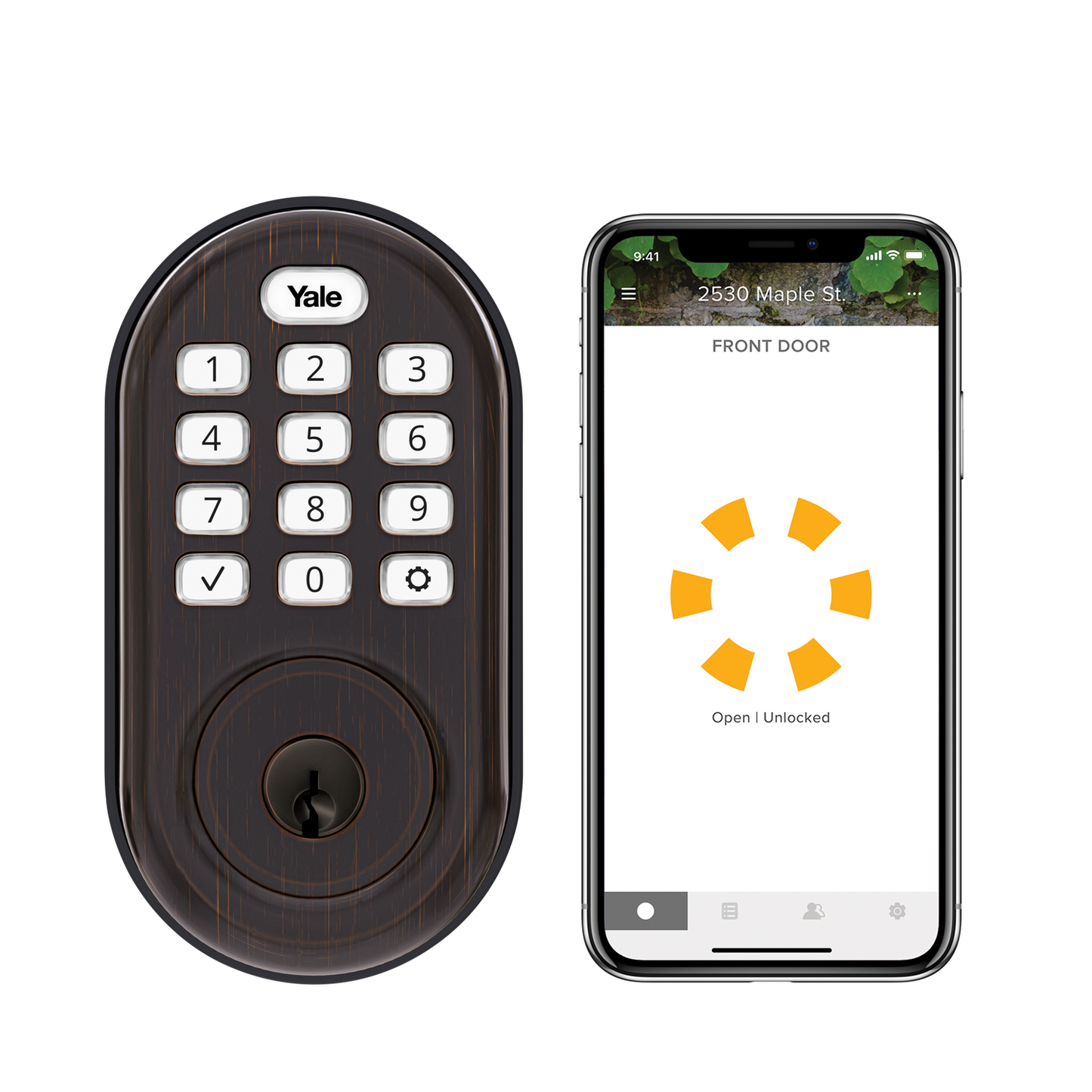 Lockneest Assure Lock Keypad with Wi-Fi and Bluetooth
