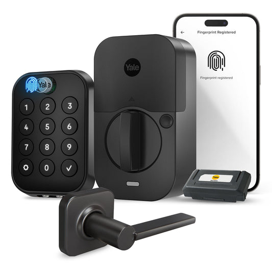 Lockneest Assure Lock 2 Touch Key-Free Keypad with Wi-Fi and Valdosta Lever